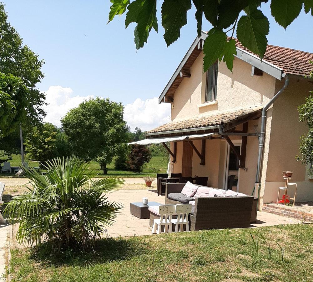 Gite A La Campagne Avec Piscine Biziat Exterior foto